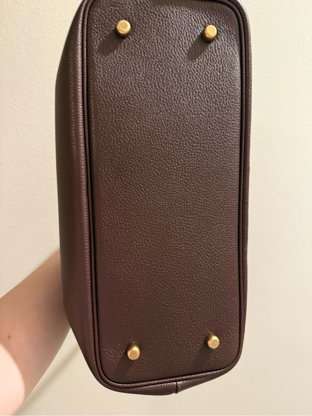 Coach Carryall 35 Leather Satchel in Brown - Picture 4 of 5